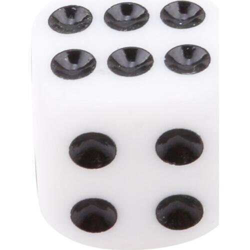 Flat Russian Dice Easy Magical Close-up Magical Trick Easy To Learn Mini Magician Props Toys Fun Toy Gift Classic Toys 2Pcs