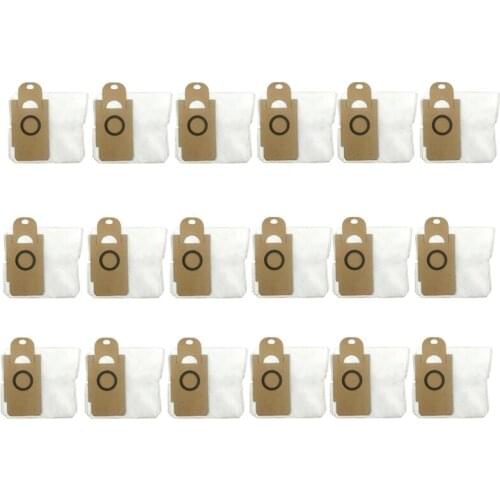 TOP!-18PCS Replaceable Parts Accessories Dust Bags For Lydsto R1 Robot Vacuum Cleaner Parts Dust Bag Accessories