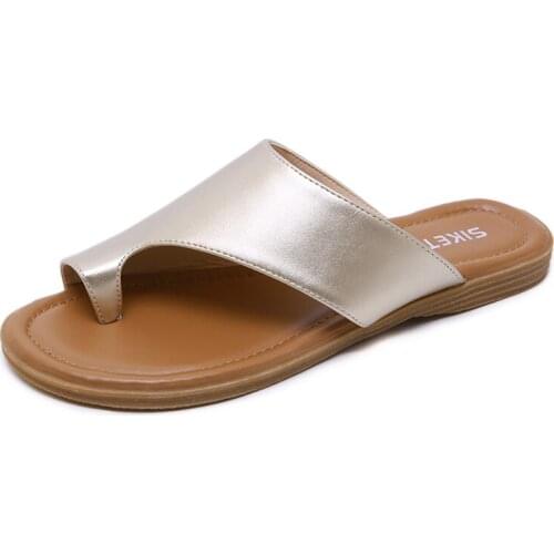 Comfortable Breathable Flat Slippers Woman Summer Women Casual Soft Bottom Flip Flop Beach Shoes Fashion Woman Shoes Y