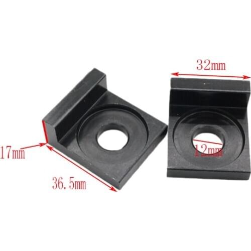 1pair 3 Colors 12mm square Aluminum Chain Tensioner Adjuster for Motorcycle Modification Parts Accessories