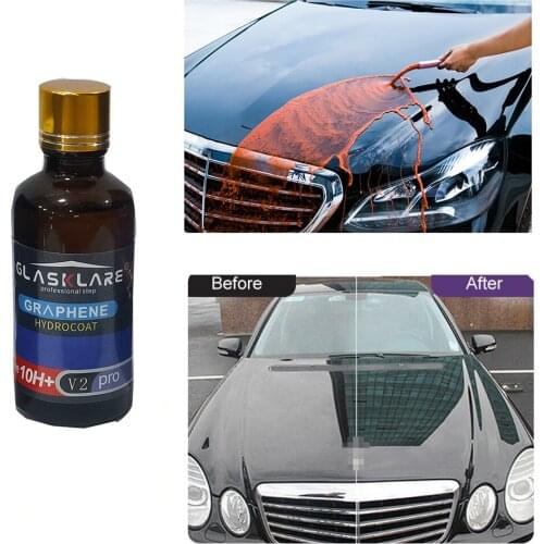 Auto Beauty Car Ceramic Coating 12H Liquid Glass Graphene Nano-plated Crystal Hydrophobic Car Plating Anti-Scratch Car Polish