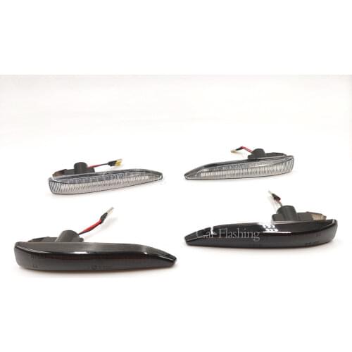 1 Set Car LED Side Marker Turn Signal Light For BMW 7 Series E65 E66 E67 E68 2001-2008 Dynamic Flowing Sequential Indicator Lamp