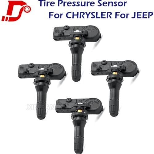 Car Parts High Quality 4PCS TPMS New Tire Pressure Monitoring Sensors 56029398AB for CHRYSLER For JEEP For FIAT For DODGE