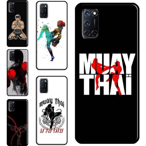 Muay Thai Case For OPPO A15 A83 A91 A93 A31 A53 A5 A9 2020 A52 A72 A1K A3S A5S Reno2 Z F5 F7 Cover