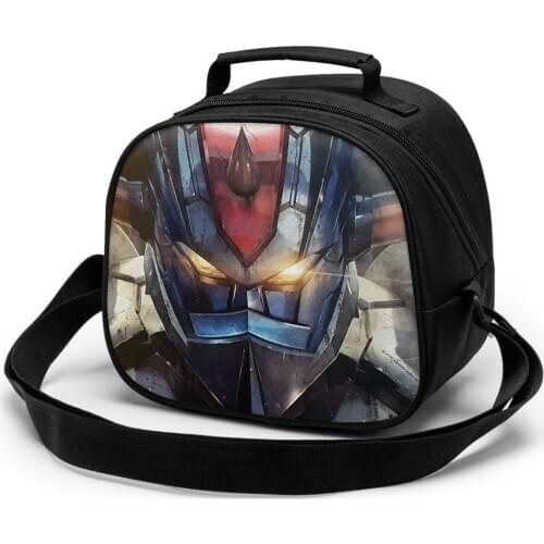 Grendizer Children Lunch Bag Lunch Bag Student Portable Insulated Office Lunch Box Picnic Bags Thermal Food Tote Handbag