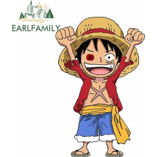 EARLFAMILY 13cm x 8.4cm For One Piece Windshield Car Stickers Vinyl Material Decal Laptop Windows Scratch-Proof Decoration