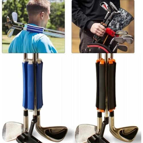 Golf Club Bracket High-quality Plastic Fixing Holder Organizer Hand-held Golf Club Bracket For Driving Range Cart Path