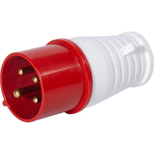 ABD-314 Industrial Waterproof Smart Socket 16A 4 Cores Three-phase Four-wire AC380V Stage Light Socket