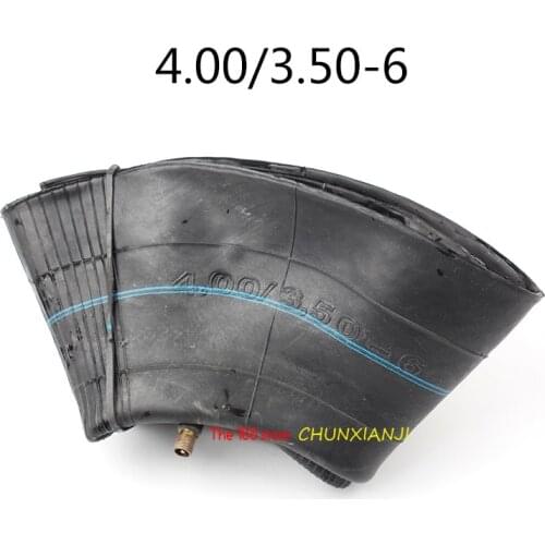 4.10/3.50-6 4.00/3.50-6 inner Tube tire with Straight Valve Stem for e-Bike, Wheelbarrow Scooter, Mini Motorcycle , Mowers