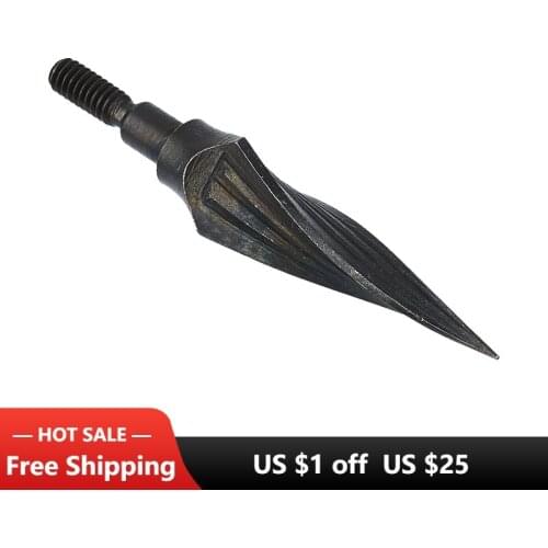Toparchery Hunting Arrowhead Archery Arrow Tips Carbon Steel Arrow Point for Shooting Compound Bow Crossbow Recurve Bow