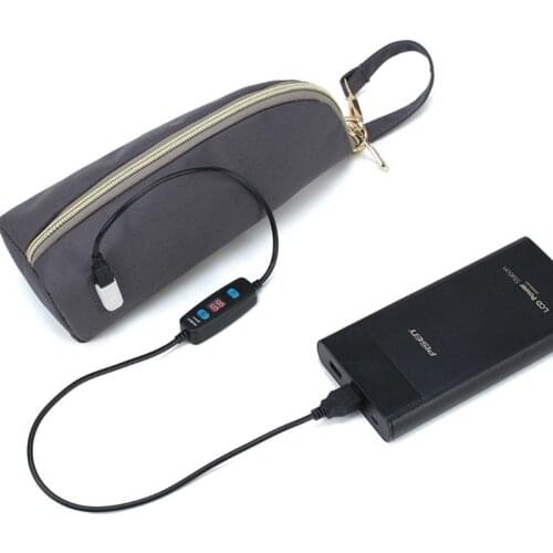 Baby Infant Outdoor Bottle Warmer USB Portable Travel Stroller Bag Insulated Hot Water Milk Quickly Insulation Heater