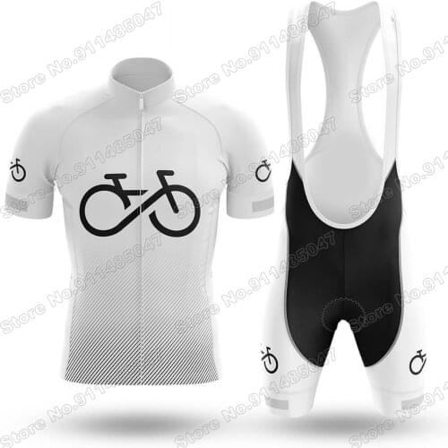 2021 Bike Forever Mens Cycling Jersey Set Summer Clothing Road Bike Shirts Suit Bicycle Bib Shorts MTB Wear Maillot Ropa