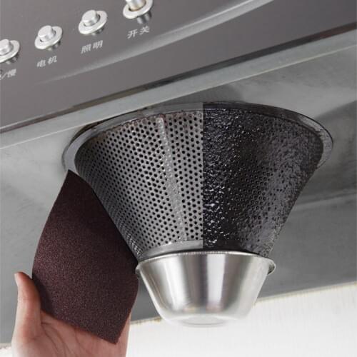 Magic Emery Sponge Brush Eraser Wipe The Pot Cleaner Alumina Descaling Clean Remove Stains Rust Brush Super Clean Kitchen Tools