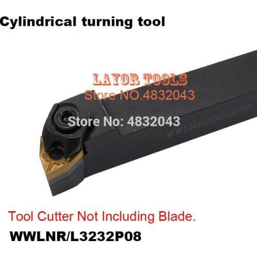 WWLNR3232P08 CNC Insert lather tool,CNC turning tool holder,External turning tools,Lathe cutting tools for WNMG080404/08 Inserts