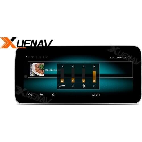 XUENAV 10.25 inch Android System Car GPS Navigation For-Mecerdes-Benz C Class W204 2007-2011 Multimedia Player