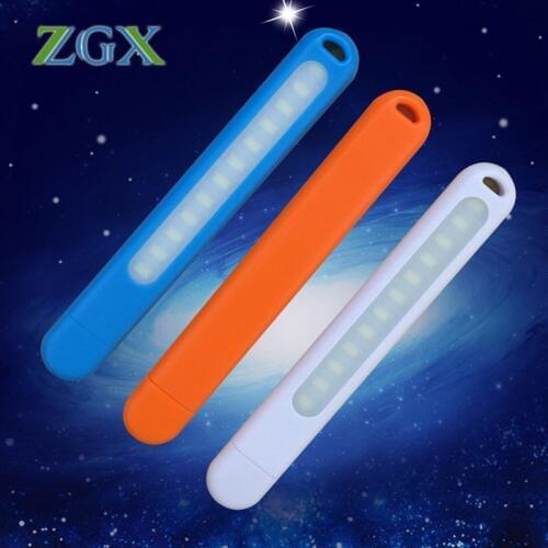 ZGX Mini Portable USB LED light 5V Super Bright Book Light Reading Lamp For Power Bank PC Laptop Notebook LED lamp USB charger