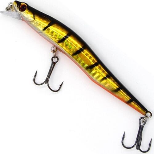 1piece 12cm 10g Artificial Bait Wobbler Minnow Fishing Lure Long Shot Pesca Floating Fishing Lures Hard Bait Tackle 3D Fish Eye