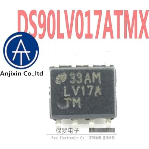 10pcs 100% orginal new real stock Drive DS90LV017ATMX DS90LV017ATM silk screen LV17ATM SOP-8