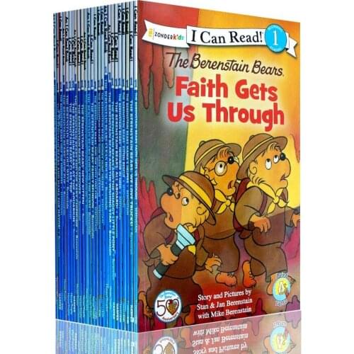 25pcs/set I can read Phonics books The Berenstain Bears English story picture book help child be reader early education toy