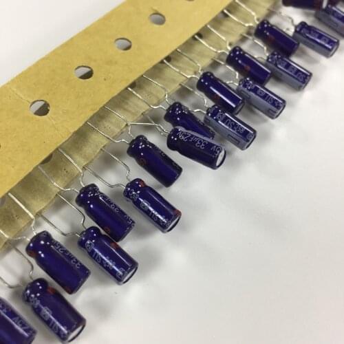 30PCS SU Series 25V 330UF 25V UF 5x11mm Electrolytic Capacitor