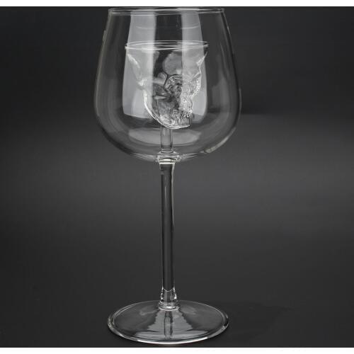 450ML Creative Shantou Wine Glass Cup Lead-free Crystal Glass Goblet Red Wine Glass Bar Tool Wine Glasses For Bar Party Dinner