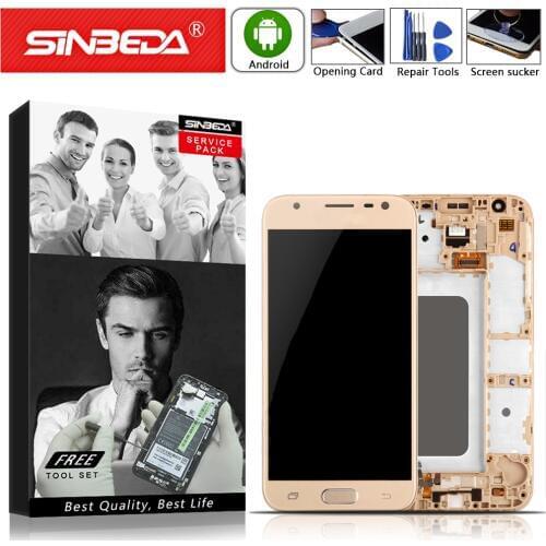 5.0" For SAMSUNG Galaxy J3 2017 J330 LCD Display Touch Screen Digitizer with Frame For Samsung J3 Pro J330F LCD Display J330 LCD