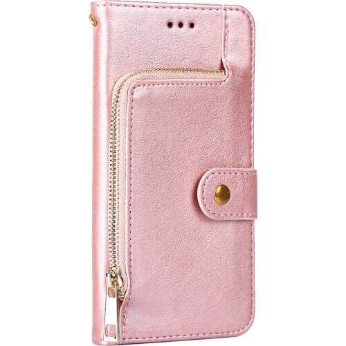 5 pcs Zipper Litchi Leather Stand Wallet Case Cover For iPhone 12ProMax 11Pro SE2020 XR XSMAX 8P 7P 6S 6P