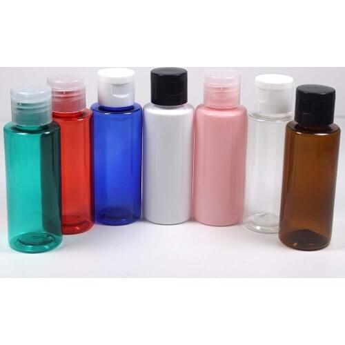 50ml Seven kinds of color plastic bottles cosmetics container retail and wholesale