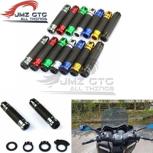7/8'' Motorcycle Handle bar Caps / Handlebar Grips CNC 22MM Universal Street & Racing Moto Racing Grips