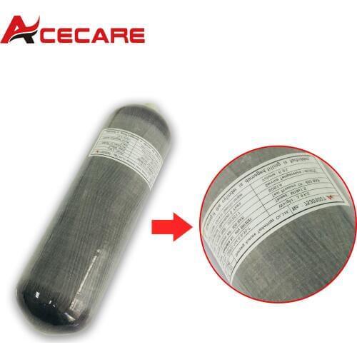 AC168 6.8L 300Bar Ce Diving Tank Air Pistol Scuba Cylinder Pcp Air Rifle Carbon Fiber Compressed Air Weapons Airforce Condor
