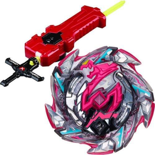 B-113 Spinning Top Burst Hell Salamander, 12 OP Balance Booster Top Spinning Sword Launcher