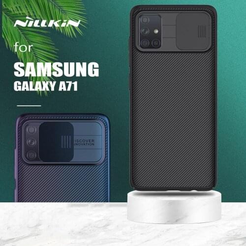 Nillkin Camshield Pro For Samsung A71 Case NILLKIN Plastic Slide Camera Lens Protective Cover Case for Samsung Galaxy A71 A715F