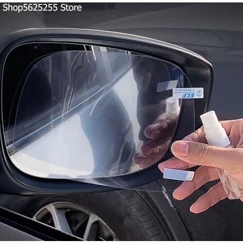 For Mazda 3 Axela 2019 2020 2021 Car Rearview Mirror Rain-proof Reflector Waterproof Anti-fog Film Car Accessories
