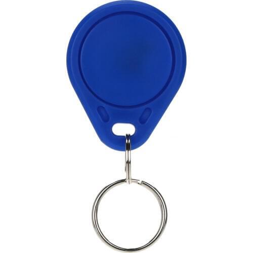 DWE CC RF customized soft ABS special keychain 13.56mhz F08 contactless fobs for door management