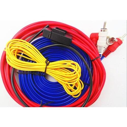 Wire Cable Kit Car Audio Fuse Holder Installation High density stereo audio Subwoofer Amplifier Wiring