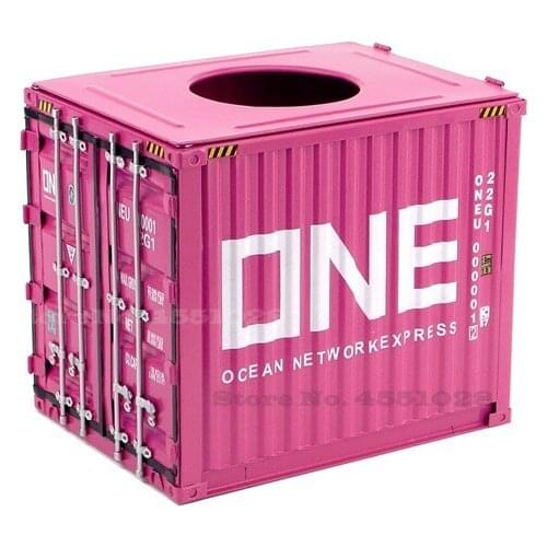 Iron Retro Arts Iron Decoration Container Tissue Box Antique Classical Container Model Case Box 12x16.5x14cm