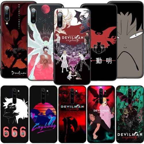 GX58 Devilman Crybaby Soft Silicone Case for Redmi Note 4X 5 5A Prime 6 6A 7 7A 8 8A 8T 9 9A 9C 9S Pro Lite
