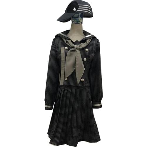 2019 New Danganronpa V3 Cosplay Saihara Shuichi Cosplay Costume Anime Game School Uniform Suit Outfit Female Style