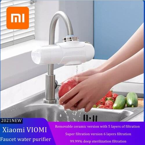 XiaoMITap Water Purifier Kitchen Faucet Washable Ceramic Percolator Water Filter Filtro Rust Bacteria Removal Replacement Filter