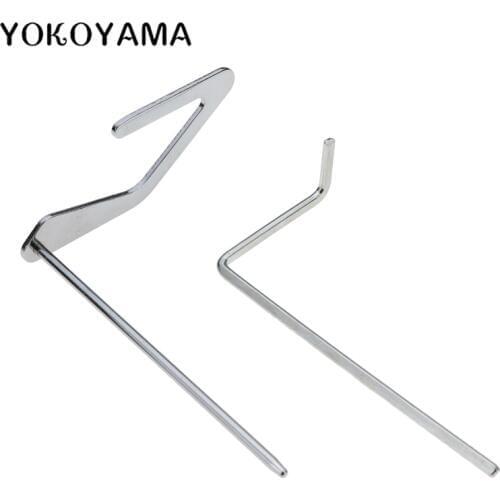 YOKOYAMA Flat Car Presser Foot Sewing Machine Around The Gauge-Steel Double Guide Rod Clamp Industrial Sewing Machine Parts