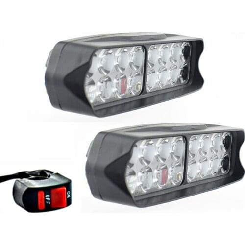 Motorcycle LED Work Bar Light Headlight 12V 24V Car Tractor Boat Off Road LED Truck SUV ATV Fog spot Lamp waterproof headlamp