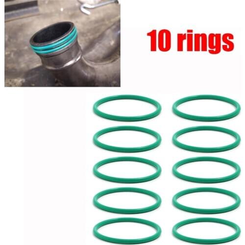 Pack of 10 Motorcycle Exhaust Manifold Gasket Seal O-ring For Husqvarna Gas Gas Sherco Beta SX EXC TE EC 125 250 300