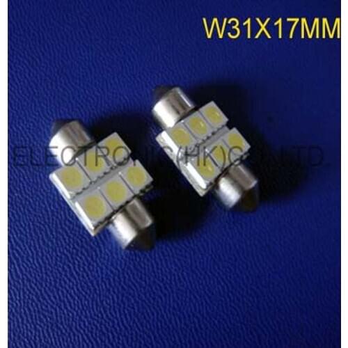 High Quality 31mm Festoon AC/DC12V LED Car Dome Reading Lights Auto Interior Lamps Super Bright Bulbs free shipping 5pcs/lot