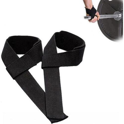 1Pc Gym Power Training Lifting Straps Weightlifting Wrist Weight Belt Bodybuilding Gloves for Women Men Fitness