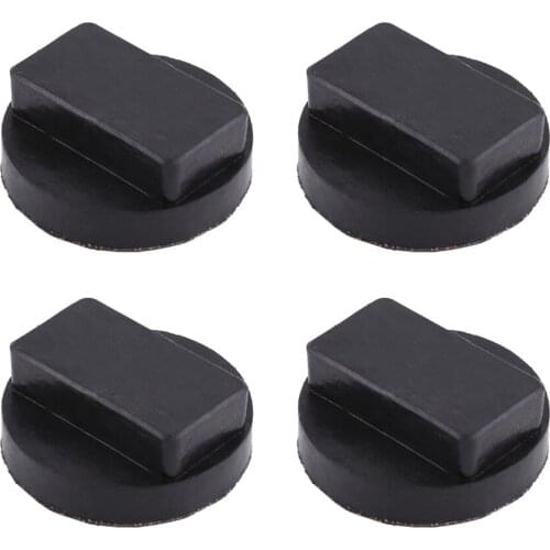 2pcs/4pcs Floor Slotted Car Rubber Jack Pad Frame Protector Adapter Jacking Tool Pinch Weld Side Lifting Disk For BMW Seriers