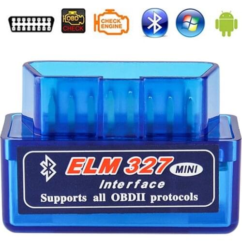 Mini Car Diagnostic Elm327 Bluetooth OBD2 V1.5 Elm 327 V 1.5 Car Diagnostic-Tool Scanner Elm-327 OBDII Adapter Diagnostic Tool