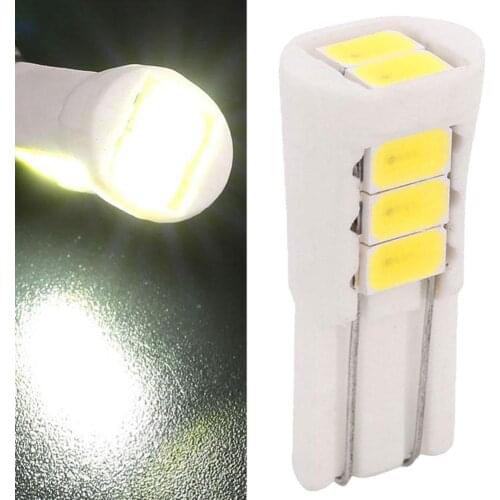 Car Light T10 5050 8SMD LED Ceramic Car Auto Truck Side Width Dashboard Light Lamp Bulb Durable Super Bright
