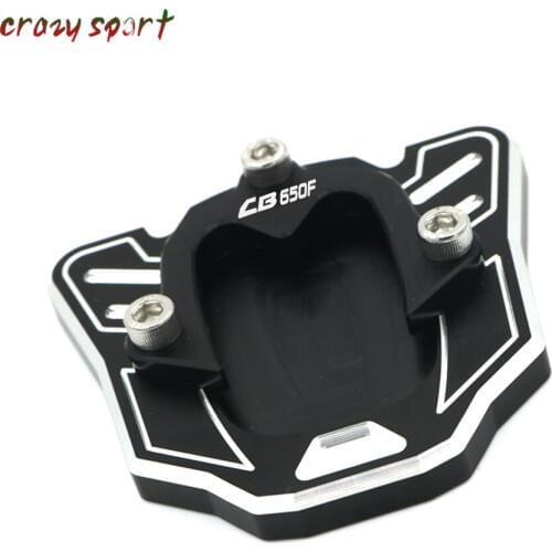 Side Kickstand Stand Extension Support Plate For HONDA CB650F CB 650F 2015-2018 2017 CB650 F Motorocyle Accessories