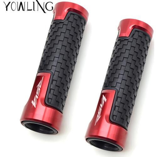 For APRILIA RSV4 RSV4RR 2010-2018 2011 2012 2013 2014 2015 2016 7/8" Motorcycle CNC Rubber Handlebar Hand Grips Bar End Gel Grip