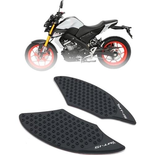 For YAMAHA MT15 2019 2020 2021 Motorcycle Tank Traction Pad Side Gas Knee Grip Protector Anti Slip Sticker